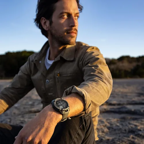 Miniatura 5 de PlayBetter Garmin Instinct 2X Solar (grafito) - Paquete de reloj inteligente GPS resistente, linterna, carga solar, GNSS multibanda, incluye