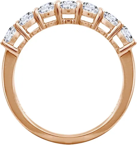 Miniatura 2 de Tienda Collection Sterling Silver 7-Stone Ring made with Infinite Elements Cubic Zirconia