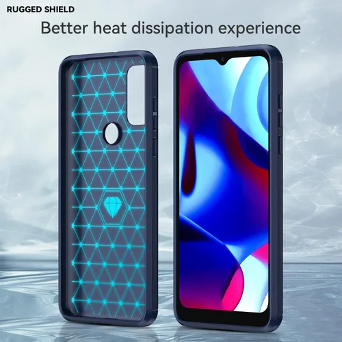 Miniatura 5 de Asuwish Funda de teléfono para Motorola Moto G Power 2022 5G/MotoG Pure 2021 con protector de pantalla y accesorios de celda MotoGPure GPure Azul