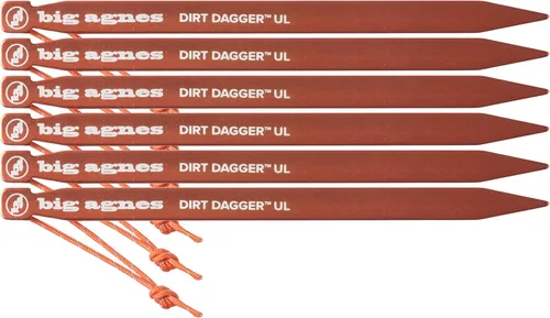 Miniatura 2 de Big Agnes Estacas para tienda de campaña Dirt Dagger UL