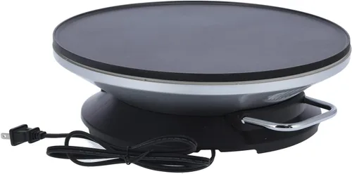 Miniatura 3 de Máquina de panqueques Fabricante de enchufes Utensilios para hornear Fabricante de panqueques para el hogar Material Crepe Maker Grill Aluminio