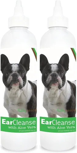 Miniatura 2 de Healthy Breeds - Limpiador de oídos con aloe vera - Formulado por veterinarios para desodorizar, limpiar, secar y acidificar el canal auditivo