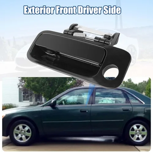 Miniatura 2 de NPAUTO Reemplazo exterior de la manija de la puerta del lado del conductor delantero para Toyota Avalon 2000, 2001, 2002, 2003, 2004, negro, 80846