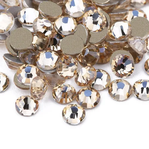 Miniatura 8 de Dowarm 1440 diamantes de imitación SS4 con parte trasera plana, diamantes de imitación de cristal con parte trasera plana de 0.069 pulgadas