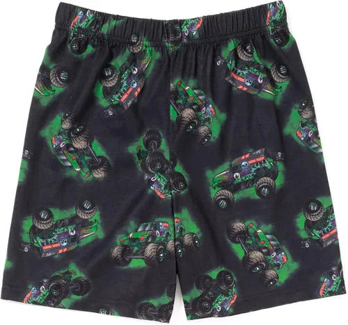 Miniatura 3 de Monster Jam Grave Digger Megalodon El Toro Loco - Camisa de pijama y pantalones cortos