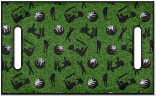 Miniatura 3 de Yewattles Universal personalizado carrito de golf cubierta de asiento de verano al aire libre Anti-caliente Club Coche Coche Manta Green Lawn Golf