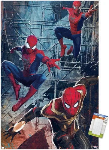 Miniatura 15 de Trends International Marvel Spider-Man: No Way Home - Póster de pared de trío, 14.725 x 22.375 pulgadas, versión premium sin marco