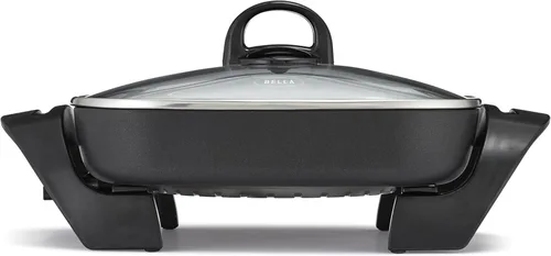 Miniatura 13 de bella Make & Take - Sartén eléctrica, utensilios de cocina Fits-anywhere™, revestimiento de cerámica EverGood™, temperatura ajustable y tapa
