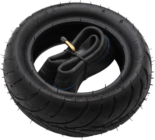 Miniatura 5 de Tubo interior de neumáticos 110-50-6.5 con válvula en ángulo para 38cc 47cc 49CC MTA1 MTA2 Cag Mx3 GP-RSR Mini Pocket Dirt Pit Bike Scooters