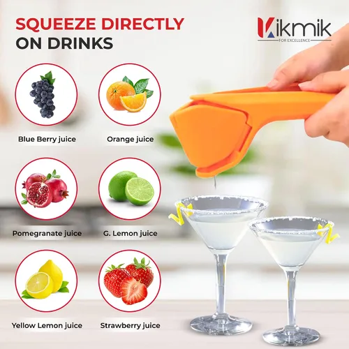 Miniatura 2 de Exprimidor de limón - CitrusEase Exprimidor de mano plegable: jugo sin esfuerzo con diseño ergonómico que ahorra espacio, exprimidor manual de limón