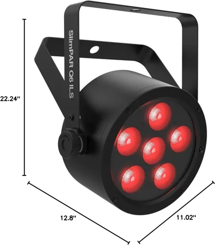 Miniatura 5 de SlimPar Q6 ILS de bajo perfil, alto rendimiento quad-color (RGBA) LED Par