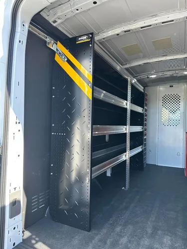 Miniatura 7 de Ranger Design - Paquete de estantería para camioneta Mercedes Sprinter de techo bajo, distancia entre ejes WB de 144 pulgadas, sistema completo