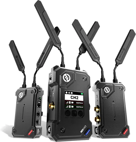 Miniatura 8 de Hollyland Cosmo C2 - Sistema de transmisión de video inalámbrico HDMI/SDI, 900 m, 33 ms, 1080P60, 5G, imagen y audio, cambio de frecuencia sin