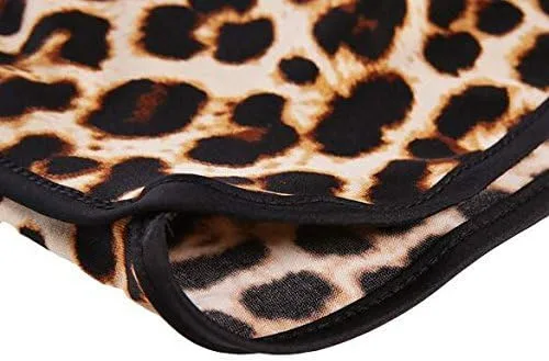 Miniatura 6 de Kafeimali - Pantalones cortos de verano para mujer, diseño de leopardo