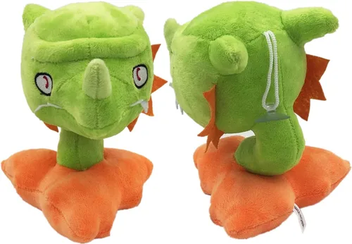 Miniatura 2 de JHESAO Juguetes de peluche de 7.5 pulgadas, diseño de Snapdragon de Zombies, peluche de PVZ, 1 2, muñeca suave de peluche para niños fanáticos, gran