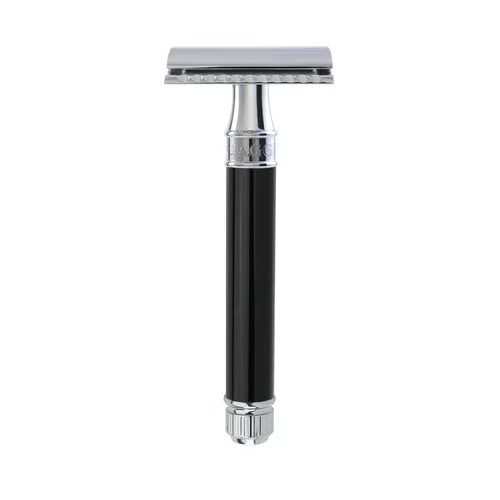 Miniatura 11 de Máquina de afeitar de doble filo., Mango regular, normal, Cromado Cromo