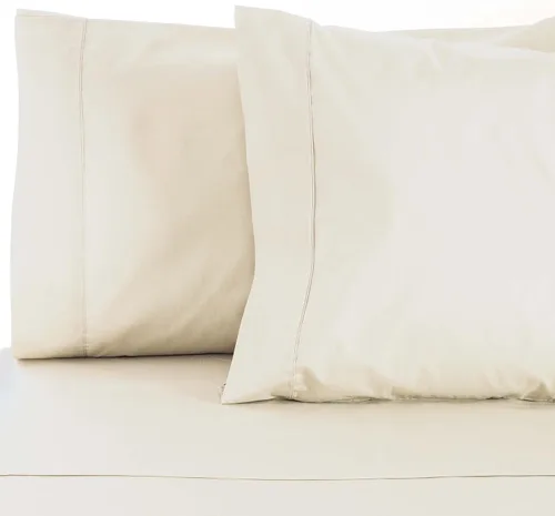 Miniatura 5 de Superior Juego de 2 fundas de almohada de algodón egipcio de 530 hilos, modernas, sólidas, clásicas, básicas de comodidad ultra suave, artículos