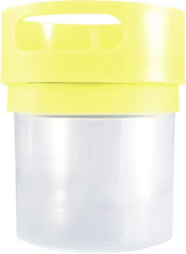 Miniatura 8 de Munchie Mug Taza de aperitivos a prueba de derrames para niños pequeños, tapa de tela suave, contenedor de aperitivos antiderrames, fabricado