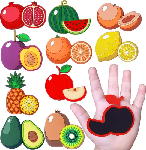 Miniatura 12 de SUPINEEDO Imanes de Nevera para Niños, Imanes de Nevera de Animales para Niños Pequeños de 1 a 3 años, Imán de Respaldo Completo para Bebés, Lindos