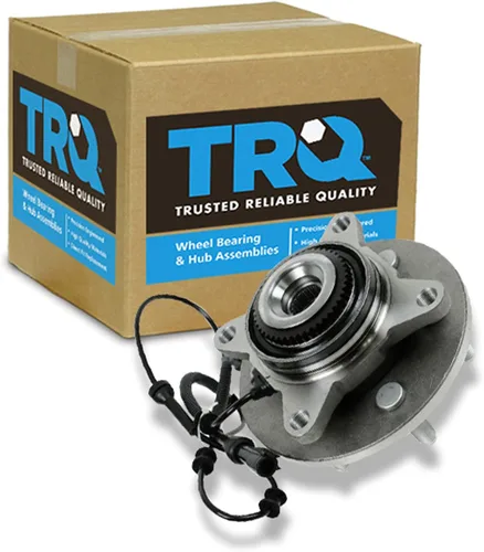 Miniatura 127 de TRQ Cojinete de rueda delantera y conjunto de cubo con sensor ABS compatible con Toyota Sequoia 2008-2022 Tundra 2007-2021