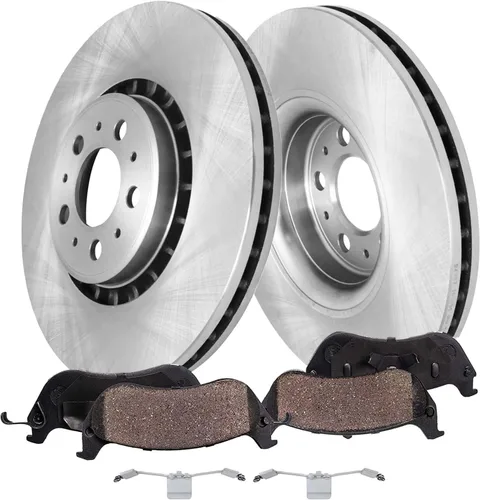 Miniatura 32 de Detroit Axle - Kit de freno trasero para Toyota Tacoma 2005-2019 de 6 orejetas, tambores de freno de disco, zapatas de freno semi-metálicas
