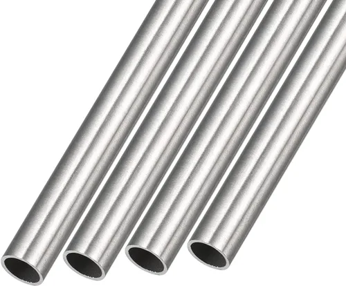 Miniatura 24 de METALLIXITY Tubo de acero inoxidable 304 (0.039 in de diámetro exterior x 0.008 in de pared T x 9.843 in de largo), 4 piezas, tubo recto