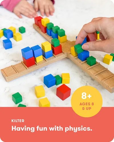 Miniatura 2 de SimplyFun Kilter - El juego educativo de palancas y movimiento - Diversión familiar hilarante con una introducción a la física y predicción