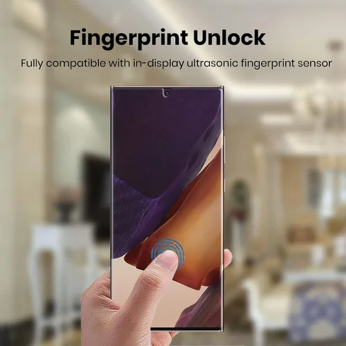 Miniatura 6 de Protector de pantalla para Galaxy Note 20, película suave de privacidad mate (no vidrio templado), superficie de acabado mate, antirreflejos, 2
