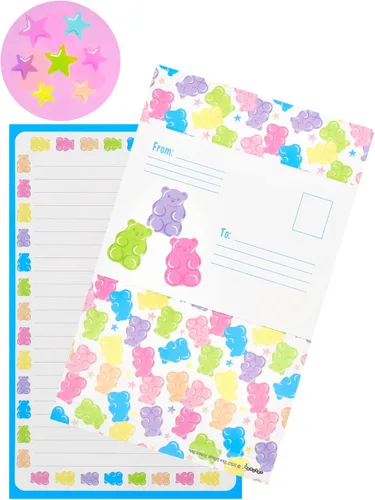 Miniatura 8 de iscream Pack of 8 Fold-over Ready to Send Note Cards - Blossoms and Bows