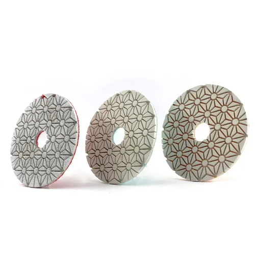 Miniatura 5 de 3.937 in 3 Pasos de diamante almohadillas de pulido flexible uso húmedo para granito herramienta de pulido de mármol pulido concreto