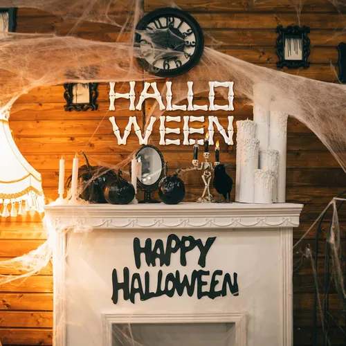 Miniatura 4 de 300 piezas de mini huesos de esqueleto de Halloween de plástico blanco falsos pequeños huesos humanos de las cavernas en miniatura