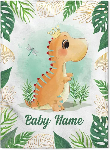 Miniatura 20 de FLOCHIL Manta de bebé personalizada para niños, manta de bebé personalizada con nombre, manta de bebé de bosque personalizada, regalo para baby