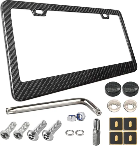 Miniatura 12 de BGGTMO Soporte de Soporte para Placa de Matrícula - Kit de Montaje de Placa de Matrícula Frontal, Adaptador de Montaje de Marco de Placa