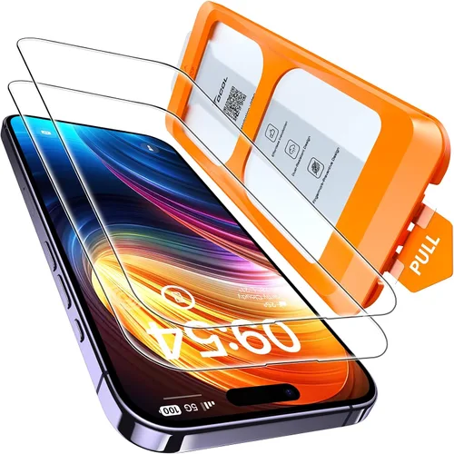 Miniatura 13 de TOCOL - 2 unidades de protector de pantalla para iPhone SE 3/2 (Edición 2022/2020), iPhone 8/7, iPhone 6s/6 de 4.7 pulgadas, instalación instantánea