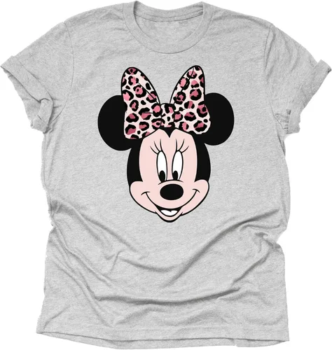 Miniatura 2 de Camisa de manga corta con estampado de leopardo y Minnie y retrato, camisa de safari