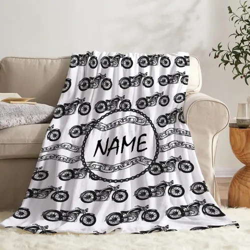 Miniatura 24 de Manta de motocross Racer deportes extremos estampada súper suave de franela de felpa ligera y acogedora para niños y hombres, regalo para sofá Dirt
