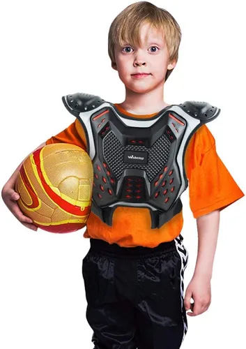 Miniatura 6 de Protección para pecho para motocross juvenil, ATV, moto todoterreno - Equipo de seguridad Webetop para niños y adolescentes (Talla L)