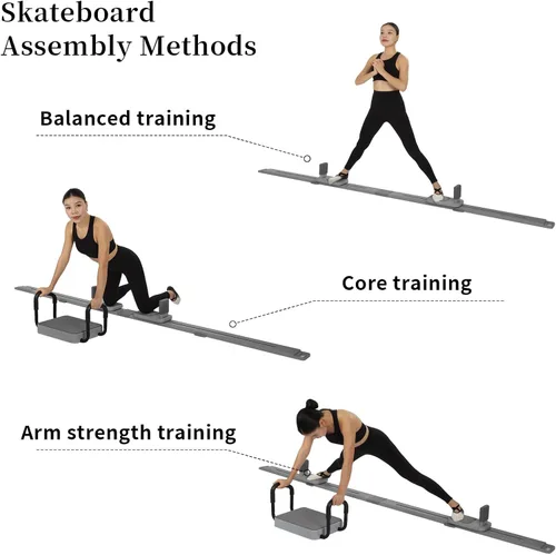 Miniatura 4 de Reformer de pilates plegable para el hogar 2025 Reformador de yoga: Máquina modular todo en uno para pilates, máquina de esquí y entrenamiento