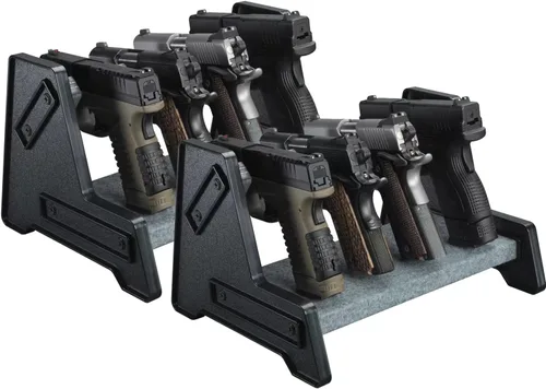 Mind and Action - Soporte para pistola para caja fuerte, organizador de gabinete, accesorios para armas, regalos para hombres