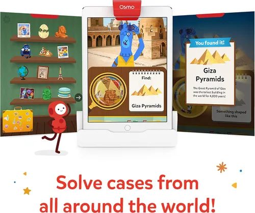 Miniatura 5 de Osmo - Kit de iniciación de codificación para iPad Detective Agency Bundle - Base STEM Toy iPad incluida (exclusivo de Amazon)