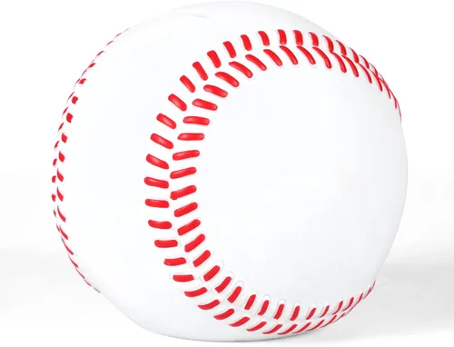 H&W Alcancía de béisbol para niños, inastillable, con temática de deportes de béisbol, regalo para niños