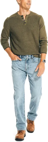 Miniatura 4 de Nautica Jeans de mezclilla de ajuste relajado para hombre
