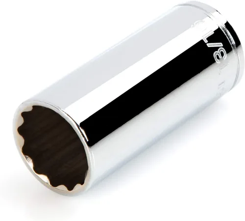 Miniatura 21 de TEKTON Dado de impulso de 3/8 pulgadas x 7/8 pulgadas de profundidad de 12 puntos SHD13222