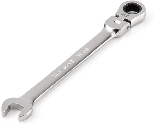 Miniatura 15 de TEKTON Llave combinada con cabeza flexible de 12 puntos de 22 mm WRC26422
