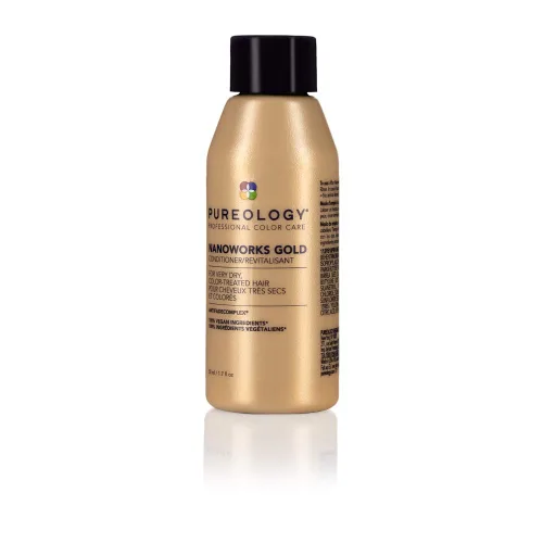 Miniatura 8 de Pureology Nanoworks Gold Acondicionador Para cabello muy seco y teñido Restaura y fortalece el cabello Sin sulfatos Vegano