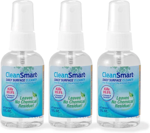 Miniatura 11 de CleanSmart Desinfectante en aerosol diario para superficies, mata el 99.9% de virus, bacterias, moho y hongos, botella de 16 onzas (paquete de 3)