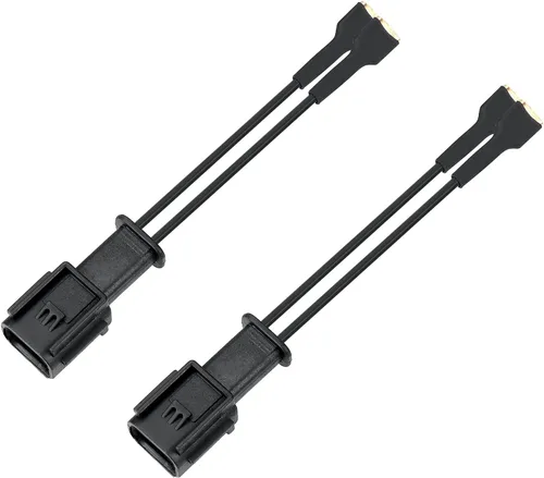 Miniatura 8 de SEINECA 2 Piezas Bocina de Coche Enchufe Especial Compatible con Adaptador de Bocina BWM Arnés de Cableado Cable Convertidor de Bocina de Coche.