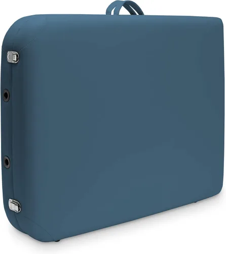 Miniatura 2 de Saloniture Mesa de masaje plegable portátil básica - azul