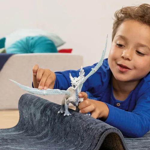 Miniatura 2 de Schleich Eldrador Creatures - Figura de acción para niños de 7 a 12 años, dragón de hielo