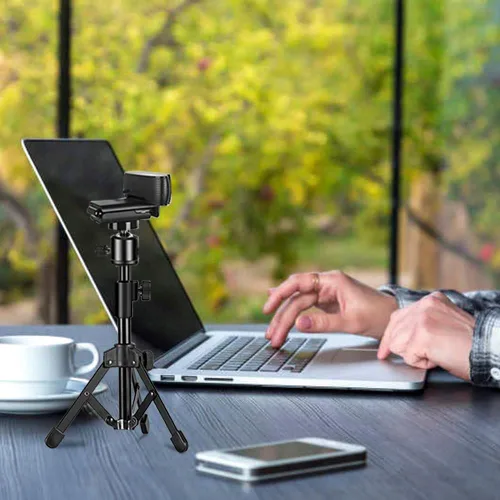 Miniatura 6 de Trípode para cámara web, trípode extensible para cámara/teléfono/cámara web, trípodes de escritorio, soporte para cámara web, compatible con cámaras